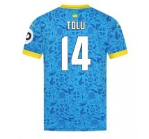 Wolves Tolu Arokodare #14 Koszulka Trzecia 2025-26 Krótki Rękaw